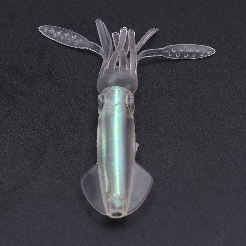 Fishing Bait Soft Lure Night Luminous Colorful 10cm8g Baits Lifelike Artificial