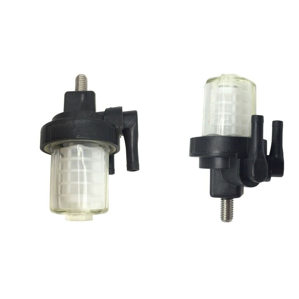2x Oil Water Separator Filter Cup For Yamaha  9.9-40HP