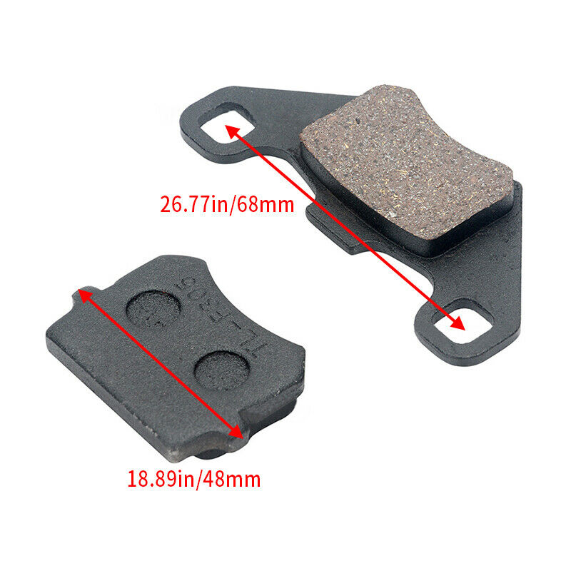 Front Rear Brake Pads For 50cc 70cc 90cc 110CC 125CC ATV Go Kart TaoTao SUNL NST