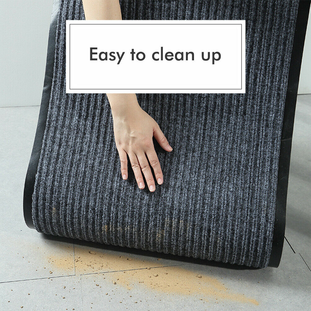 1Pcs Indoor Outdoor Doormat Carpet Floor Door Entrance Anti Slip Mat Kitchen Rug