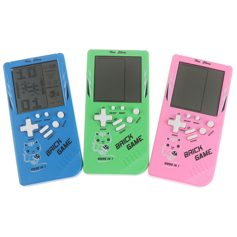 Big Screen Classic Handheld Game Machine Brick Game Kids LCD Electronic  .l8