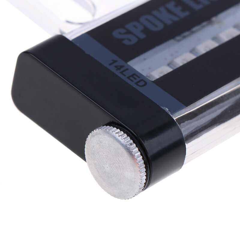 Bicycle Wheel Light Flash 28 RGB LED Light Bicycle Spoke Lamp Nig.l8