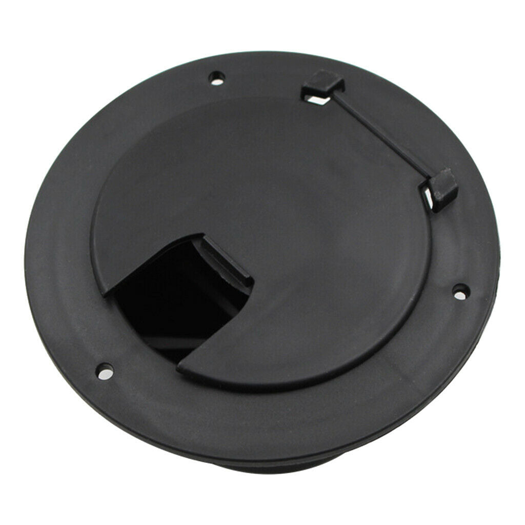 1pcs Power Cord Cable Hatch Camper Round RV Trailer Electric Polar Black