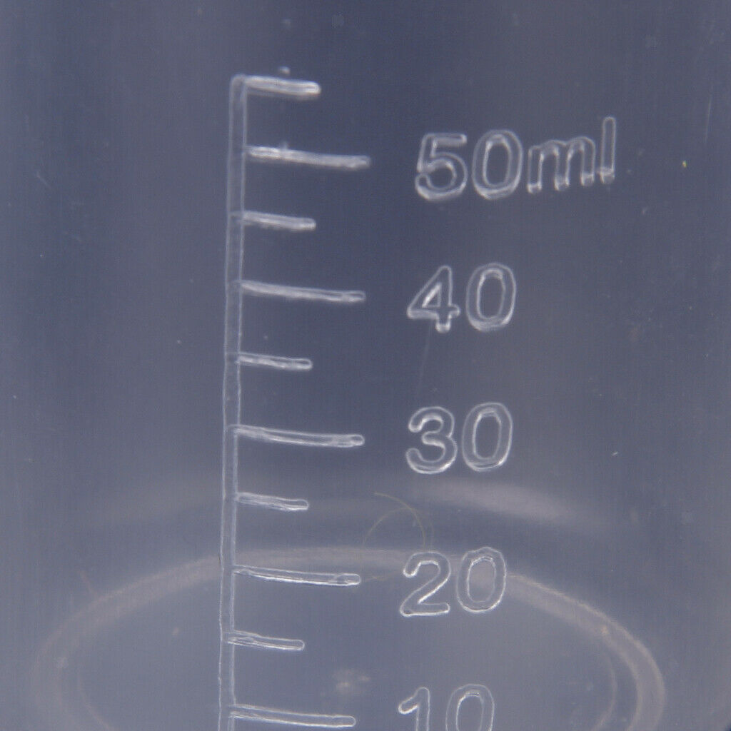 4x 50/100/150/250ml Clear Transparent Lab Graduated Beaker Measuring Cup