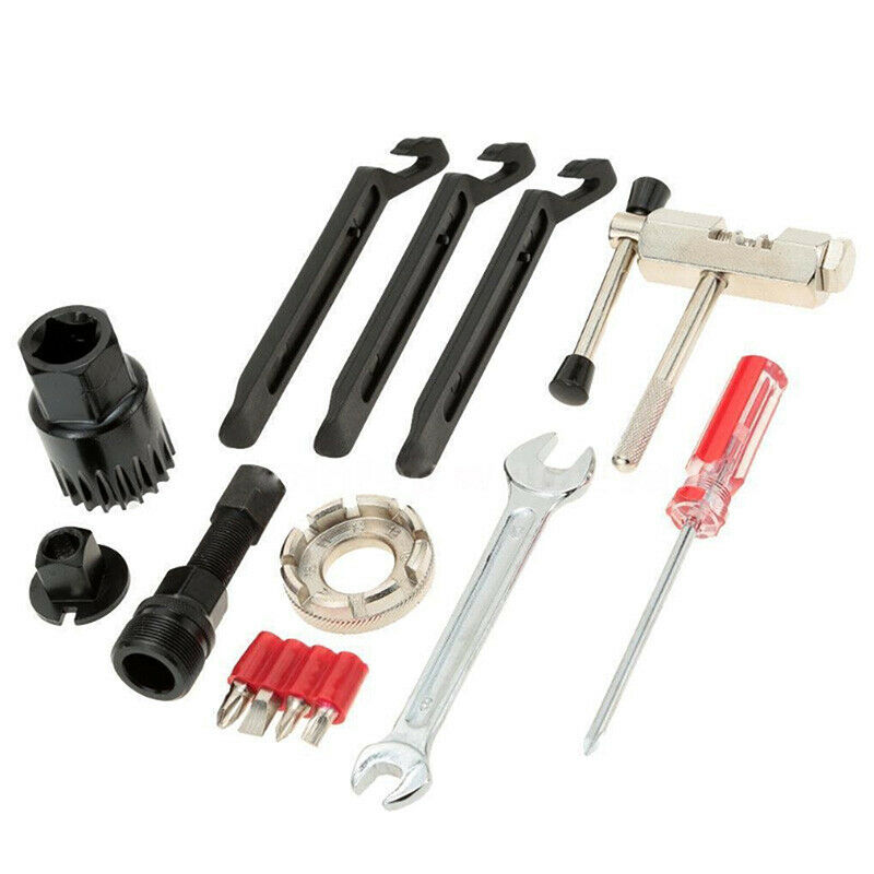 44pcs/box Bicycle Carbon Steel Repair Kit Super Equipment Toolbox Repair Tool Ad