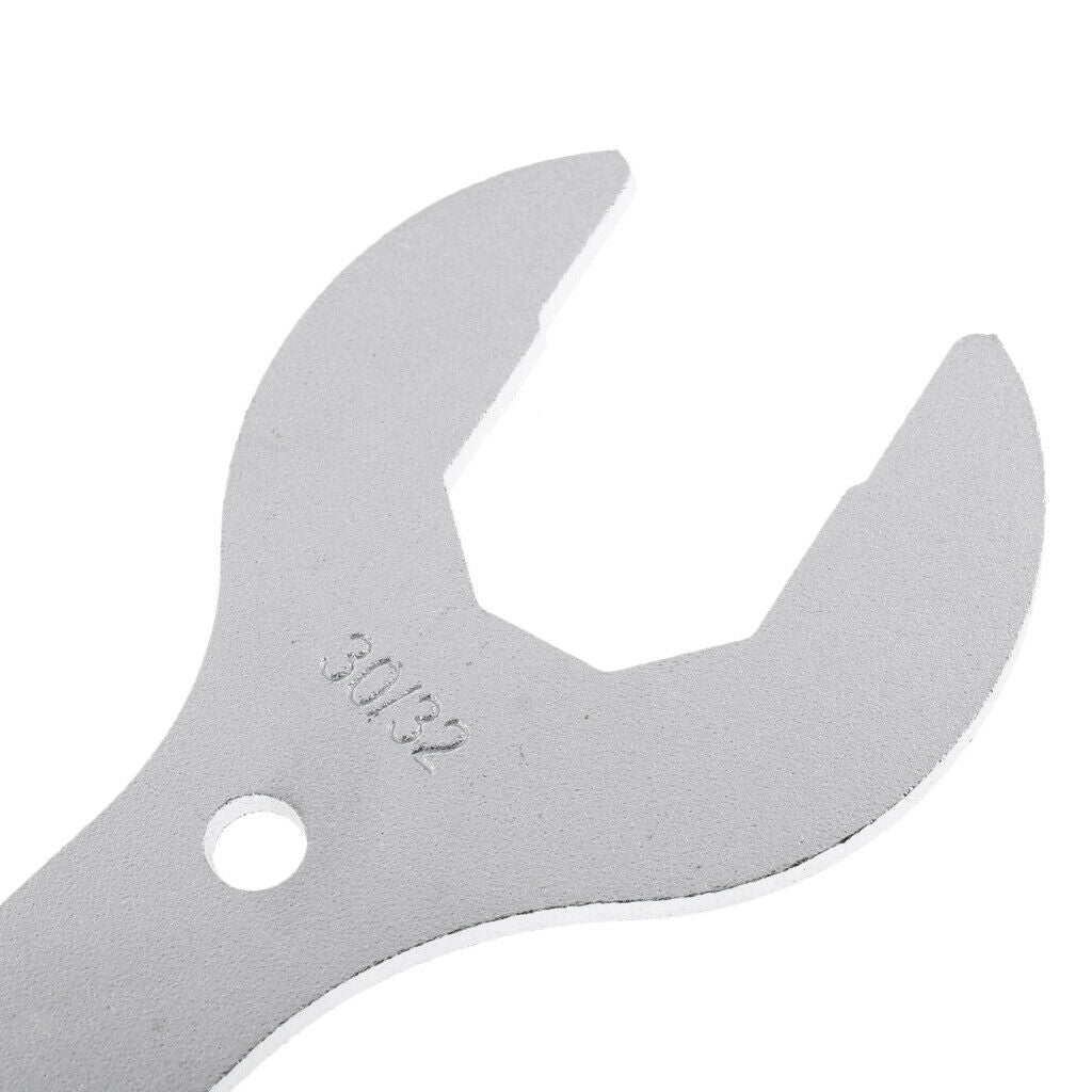 Portable Stainless Steel Bike Headset Wrench Spanner Front Fork Fixing Tool