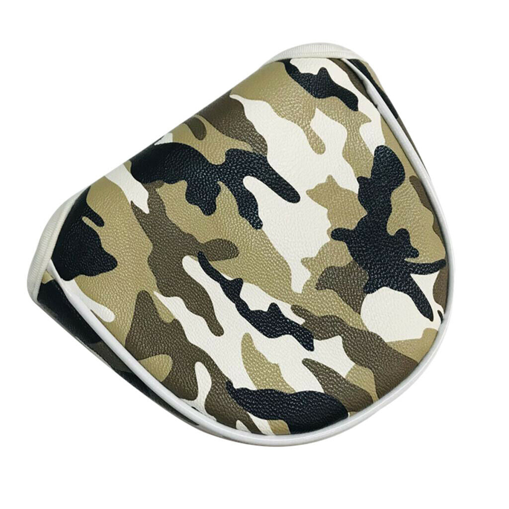 Camouflage Golf Putters Headcover Mallet Golf Club Head Cover Headcover