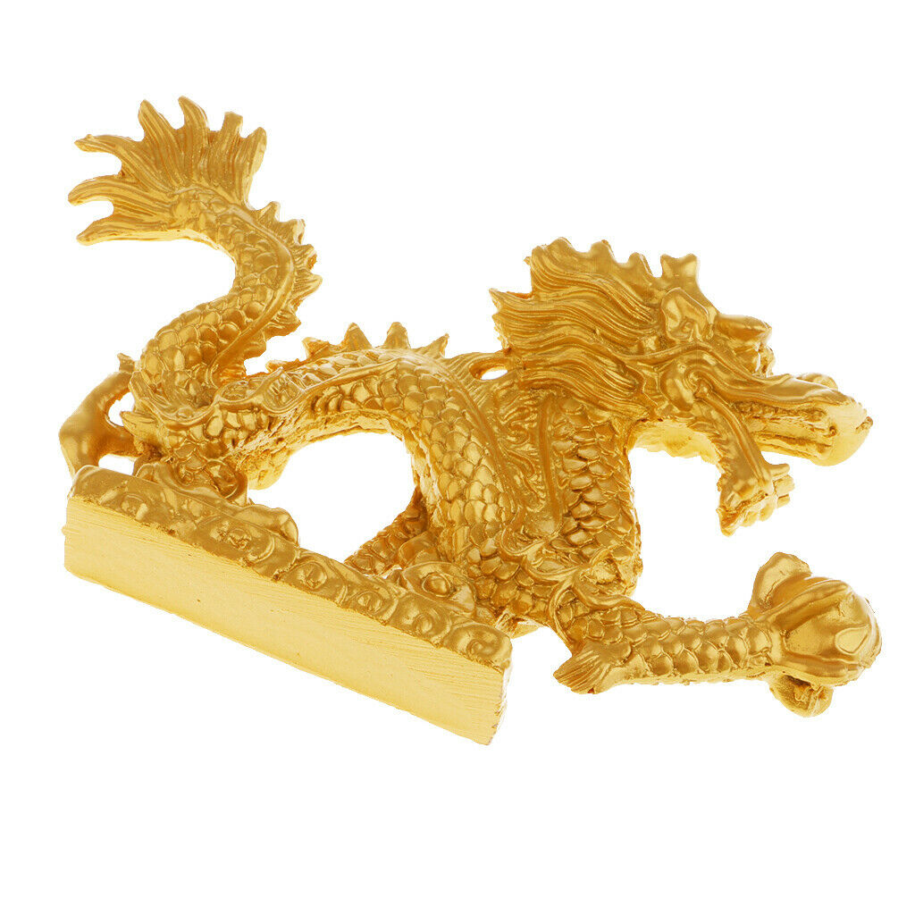 2pcs Chinese Zodiac Twelve Statue Dragon Statue Ornament Home Furnishings #1