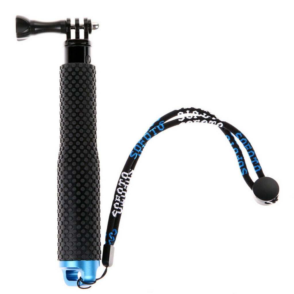 Extendable Handheld Monopod Tripod Selfie Stick Pole for   Hero 4 3 Blue