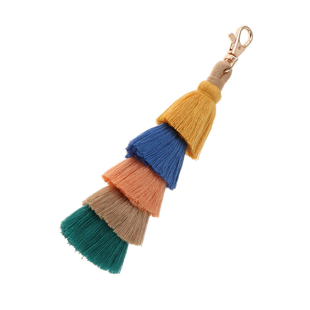Beautiful Tassel Keychain Car Keychain Charm Handbag Bag Purse