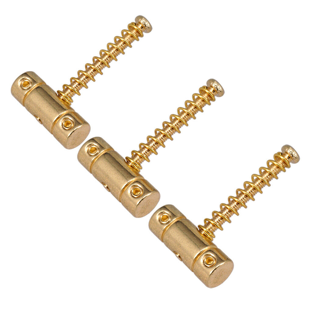 3pcs/set Electric Guitar Tune Bridge Saddles for TL  caster DIY Accs