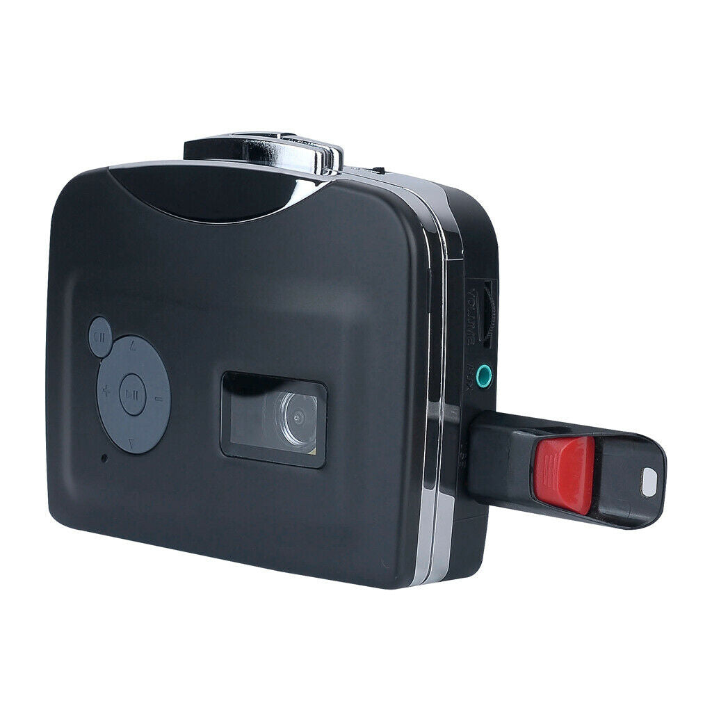 Tape to PC MP3 CD USB Cassette Tape-to-MP3 Converter Capture Audio Music Player