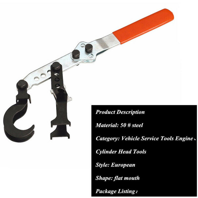 2 Hooks Valve Spring Compressor Pusher Automotive Tool For Vehicle Motorcycle
