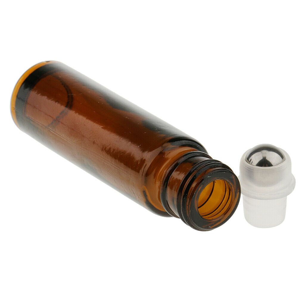 Set of 3 10ml Empty Travel Bottles Tubes Containers for Oils Aromatherapy