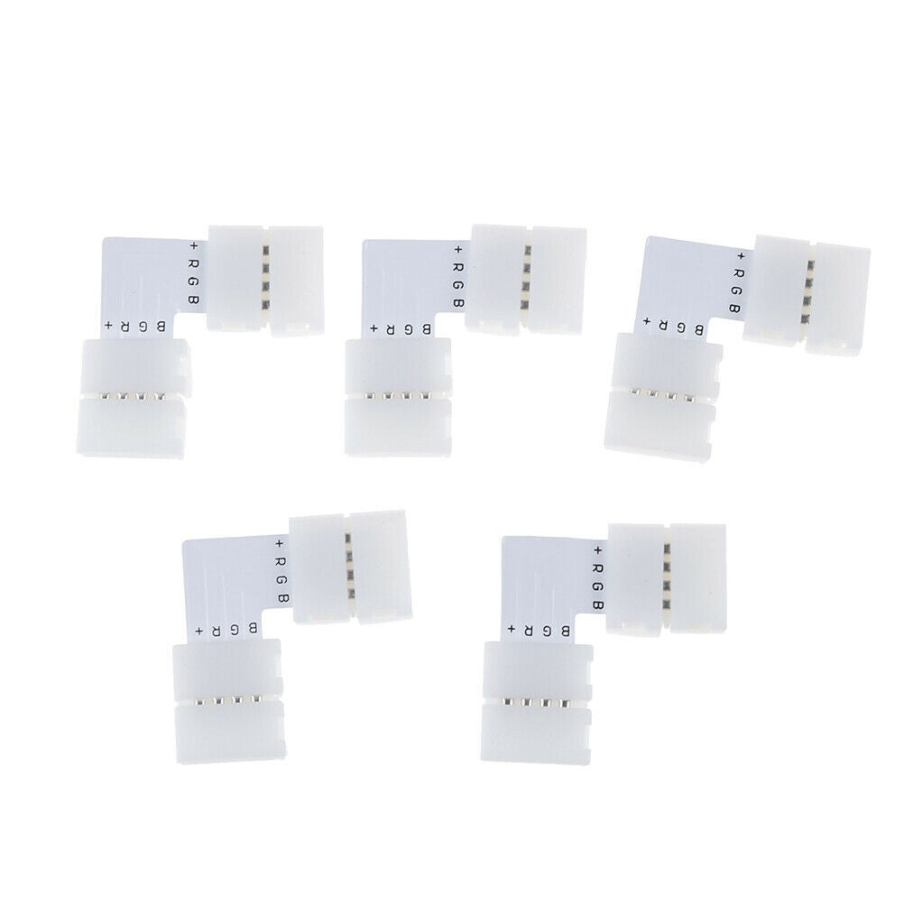 5PCS Soldering LED Strip Corner Connector 2PIN L Shape Corner Connector t.l8