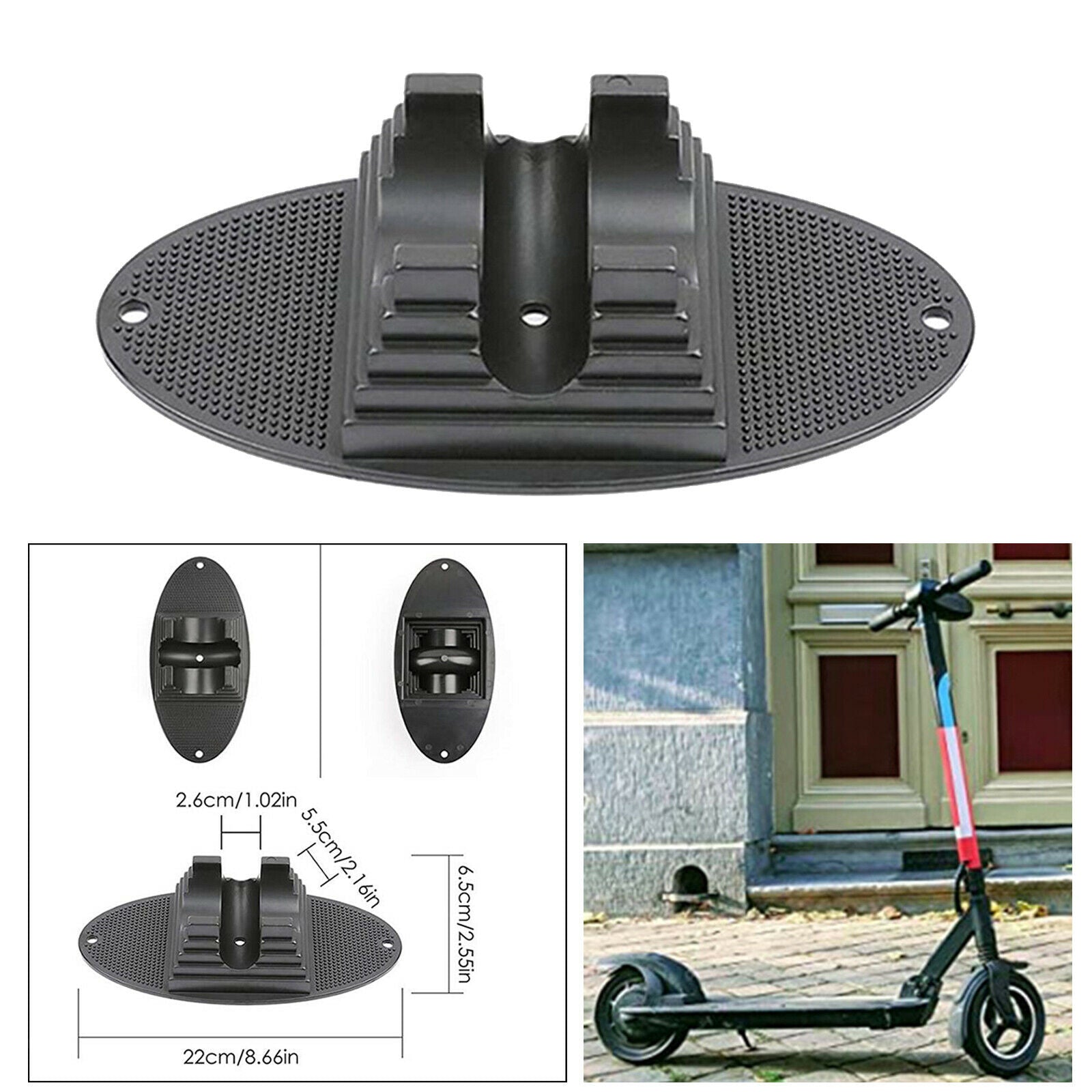 Universal Scooter Stand Parking Holder Base for Pro/Trick/Stunt Scooter