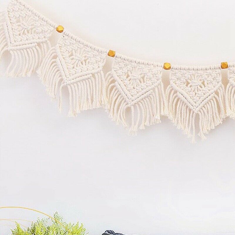 Macrame Fed Woven Tapestry Wall Hanging Home Wall Decoration Decor Living RoomP6