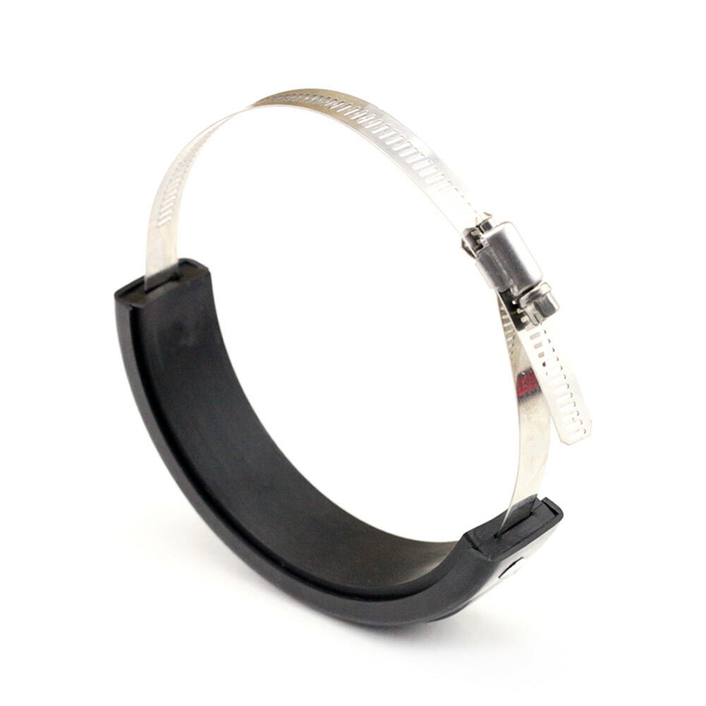 Universal Motorcycle Oval Exhaust Protector Can Cover For 100mm-140mm Motorbike