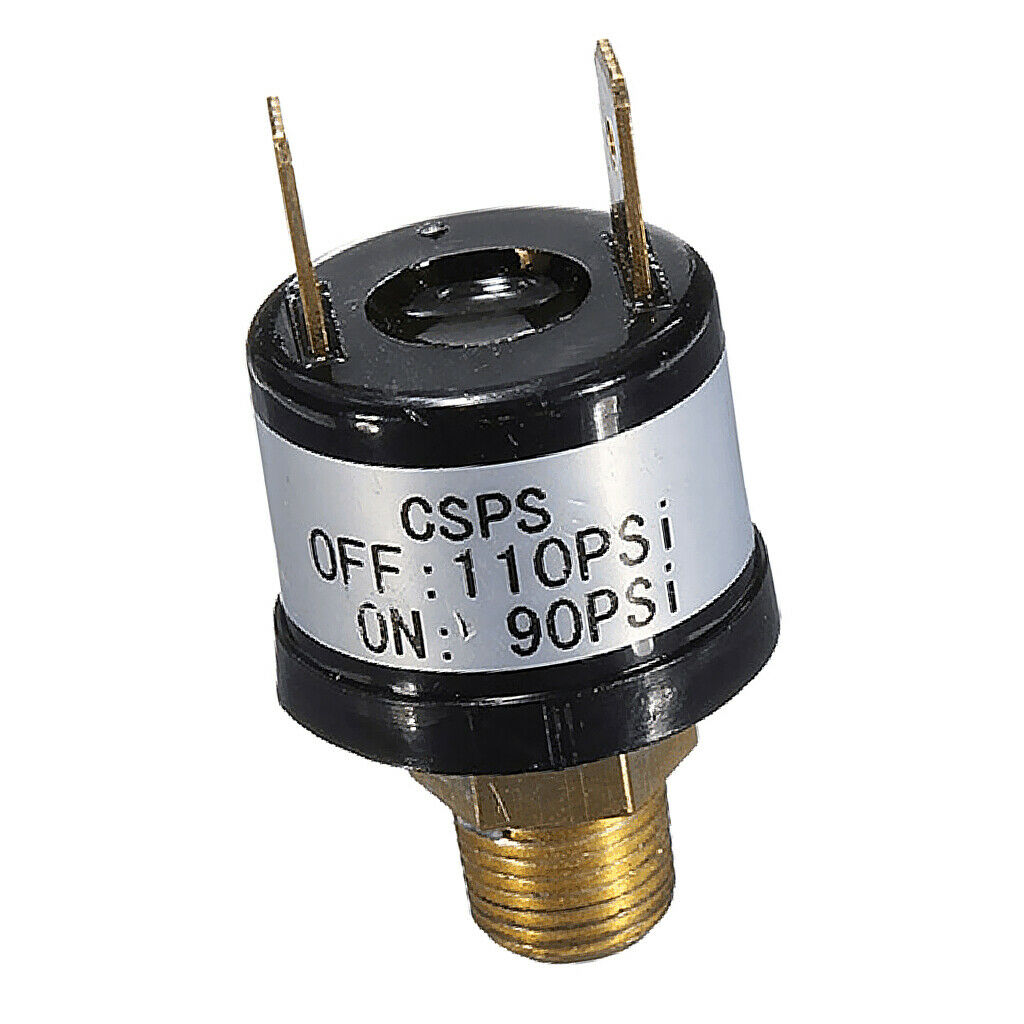 12V Air Pressure Switch Rated For Trumpet Train Horn Compressor 90PSI-110PSI