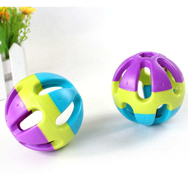 Pet Bird Bites Parrot Chew Ball Toys Swing Cage Hanging Cockatiel Parakee.l8