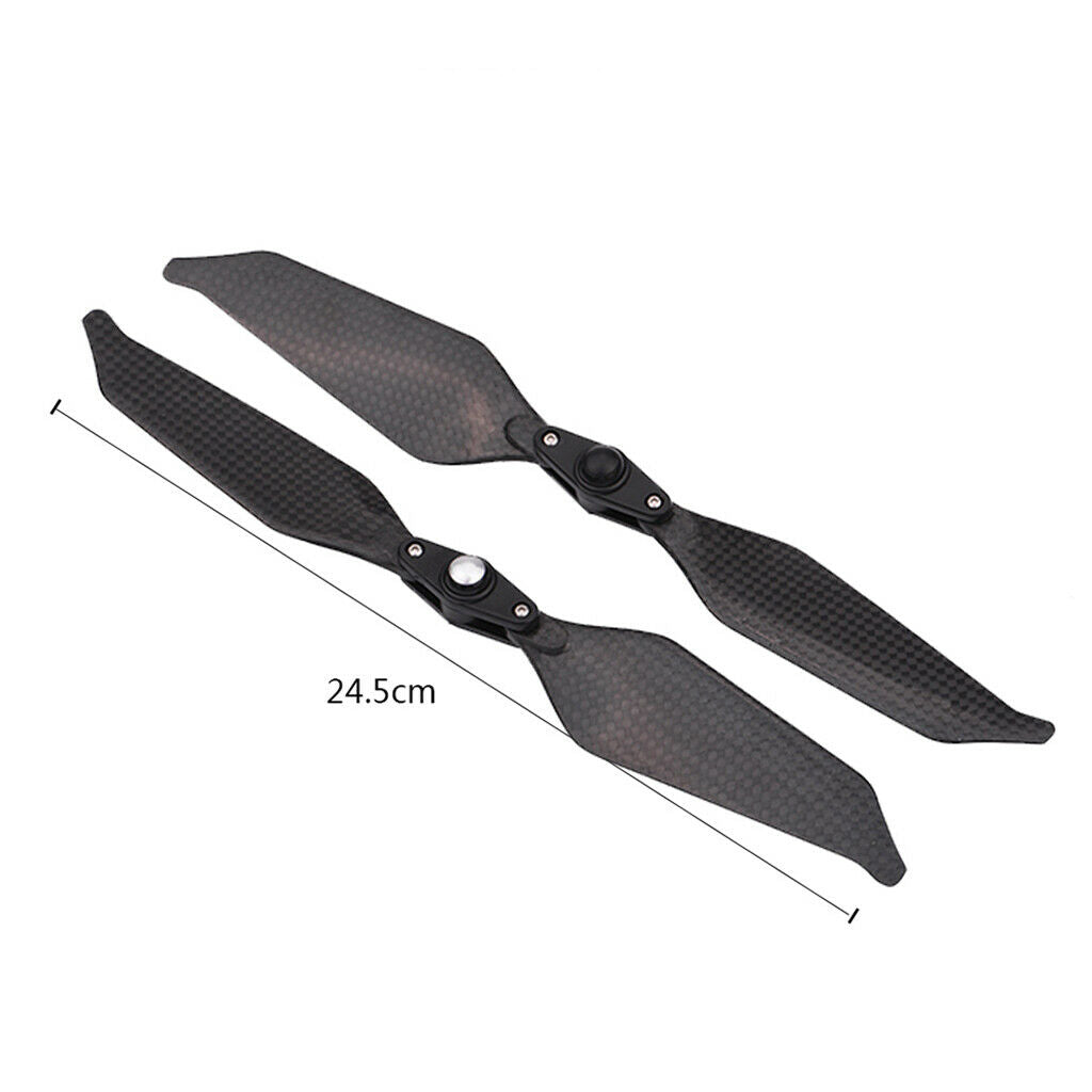 2x Folding Carbon Fiber Propellers 2  For DJI Phantom 4 / Pro Drones