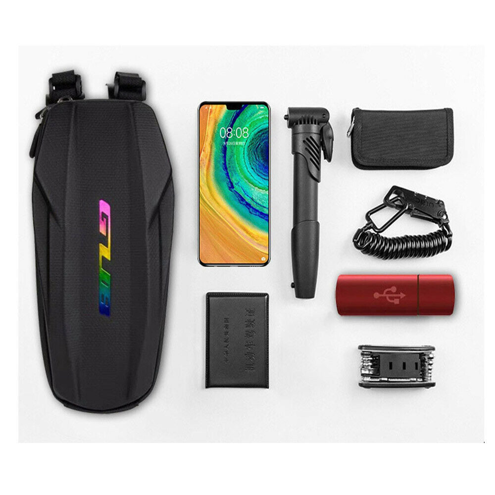Electric Scooter Bicycle Front Bag Waterproof Handlebar Shockproof Storage Case