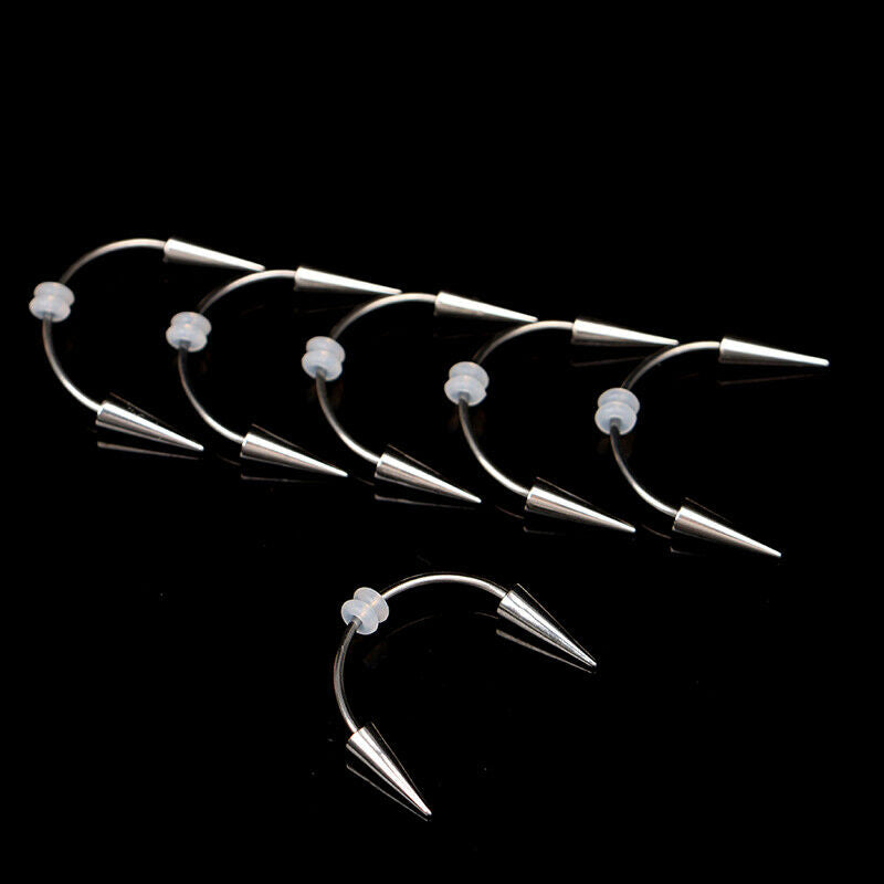 Dracula Nail Lips Ring Puncture Earrings Hoop Nose Ring Body Piercing Jew.l8