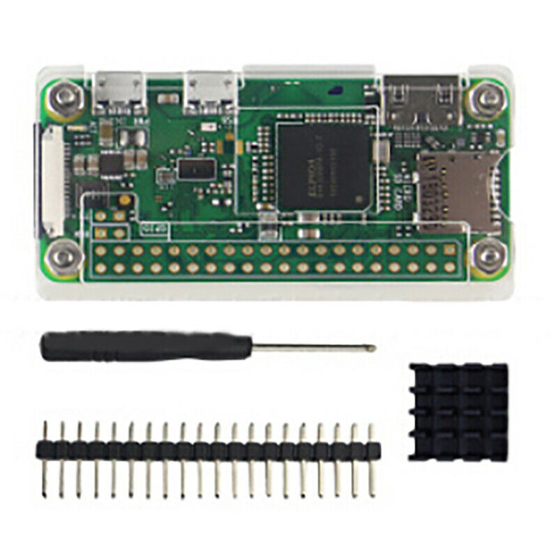 4 in 1 kit Acrylic Case for Raspberry Pi Zero 1.3/W with Heat sinkEO.l8