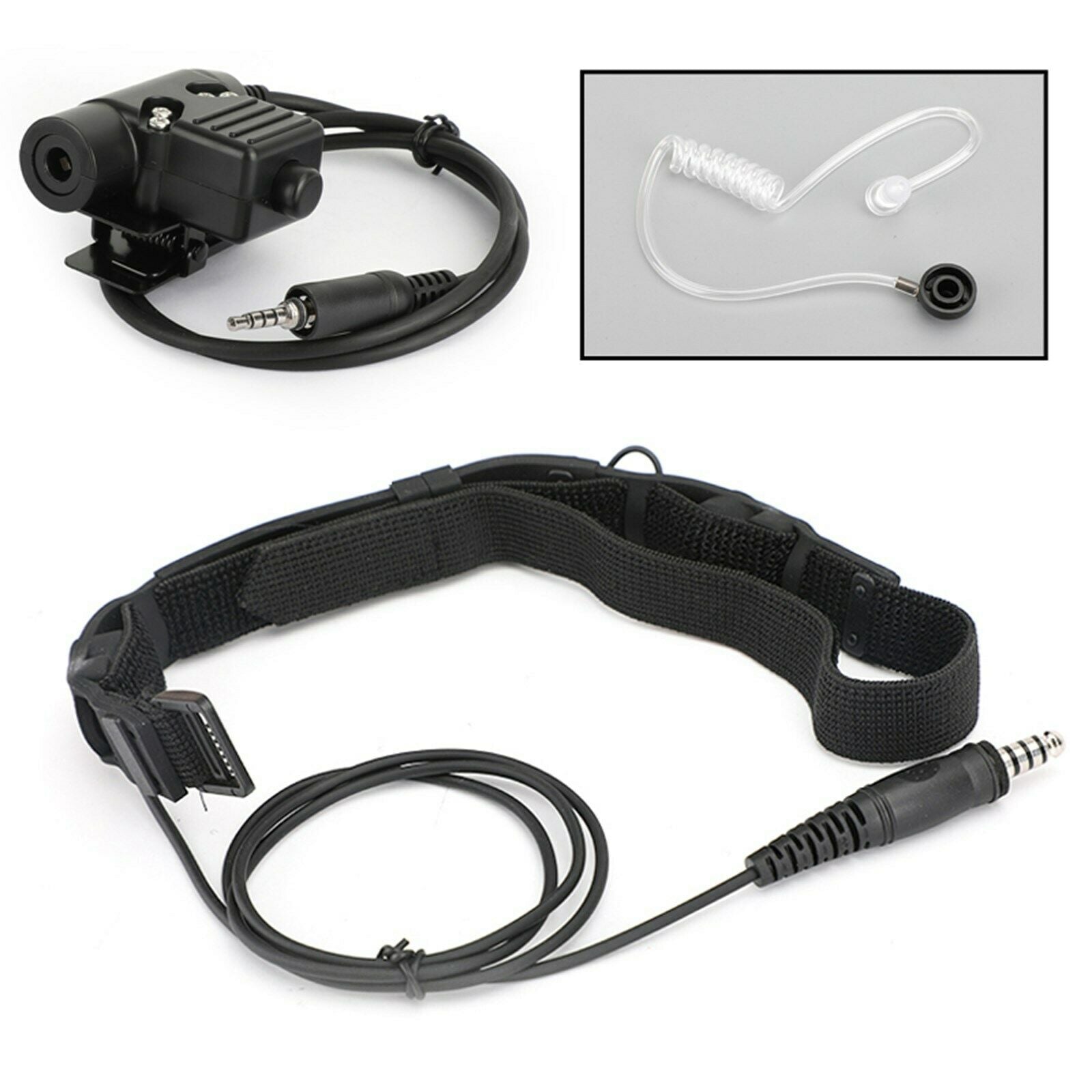 Throat Mic Microphone Headset Fit for VX-6R VX-7R VXA-300 FT-270 VX-700 VXA-220