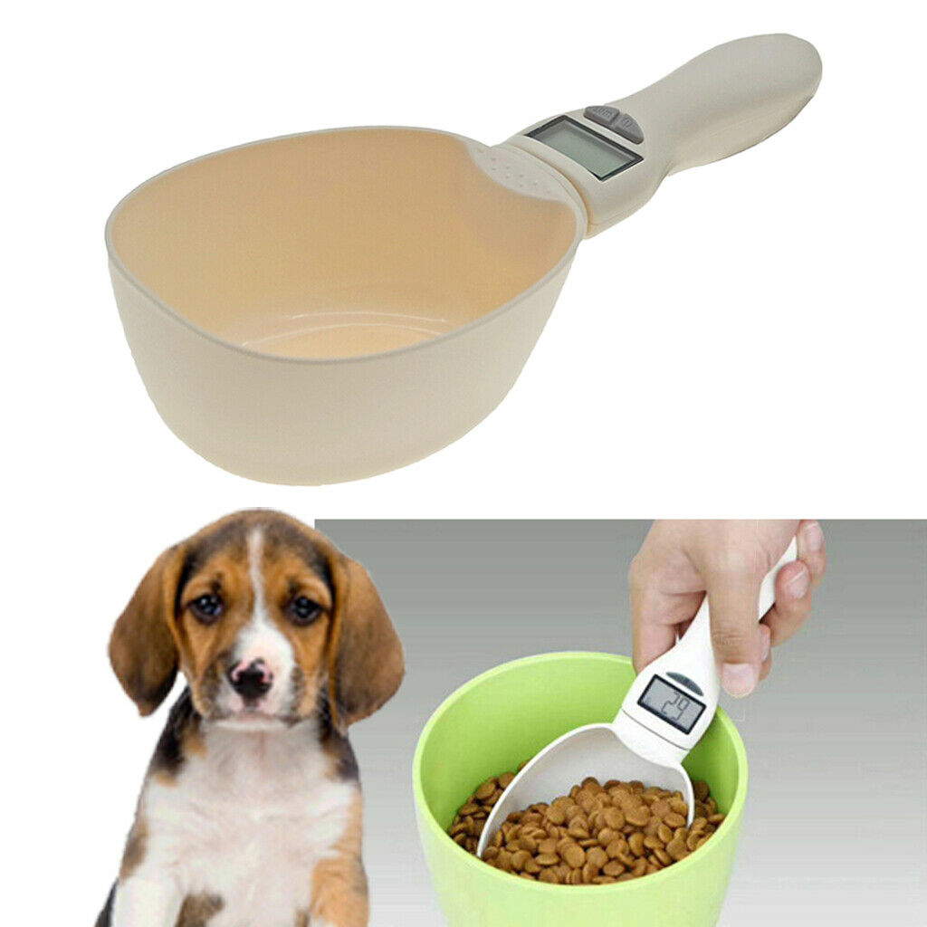 Precise Cat Pet Food Spoon Scale Measuring Cup Kitchen Weighting Spoon 250ml