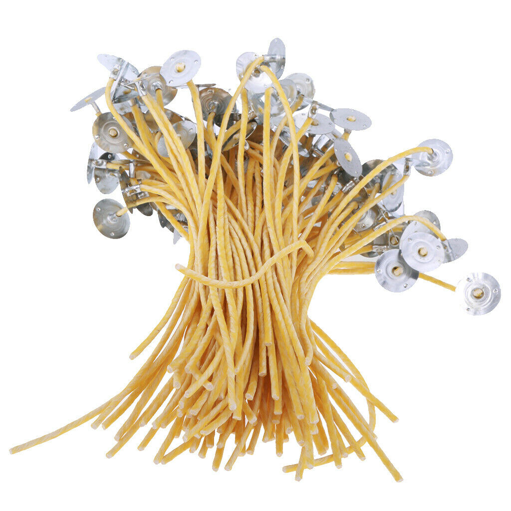50x/Set Pre Waxed Candle Wicks Cotton Core Candle Making Wick Long 20cm