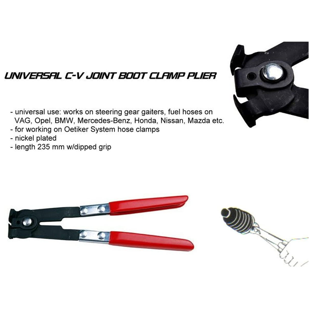 2pcs Automobile CV Joint Starter Clamp Pliers Multi-Function Band Banding Tools