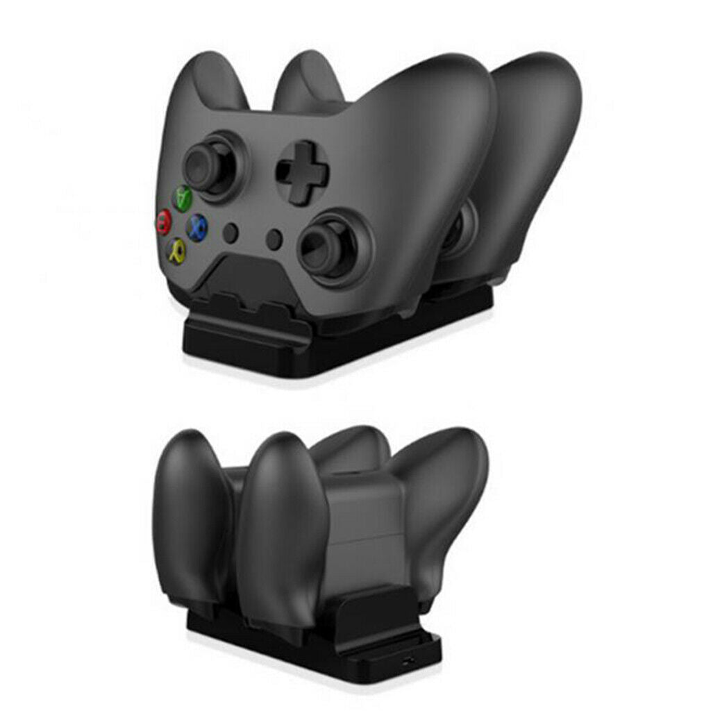 Dual Charger USB Charging Base 5V 300mA with 2 Batteries for   One Controller