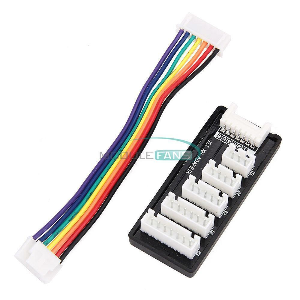 2S-6S JST XH Balance Charger Expansion Adapter Board RC Lipo Battery Charging MF
