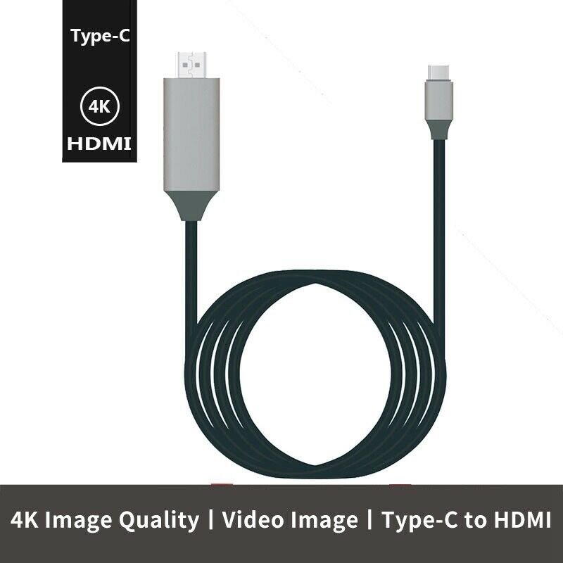 USB3.1 Type-C to MI Converter, TV Projector Cable 10Gbps 4K2K 60Hz Supports J7V9