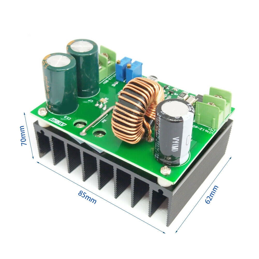 600W 10-60V 12-80V Adjustable Step-up Voltage Regulator Auto Power Transformer