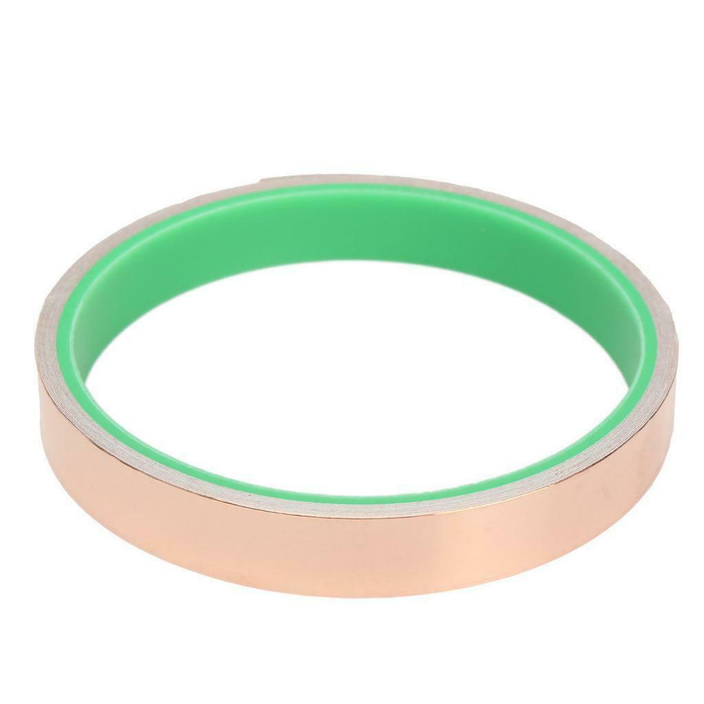 Copper Foil Tape Slug & Snail Barrier Double Conductive Adhesive 1.2cm*300cm