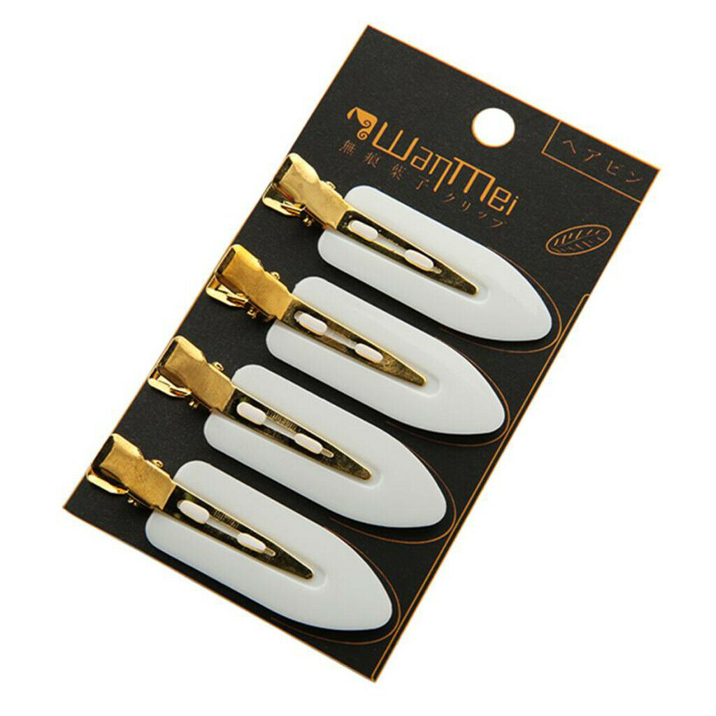 Lots 8 Durable No Bend Bangs Waves Hairdressing Styling Clips Clamps for Makeup