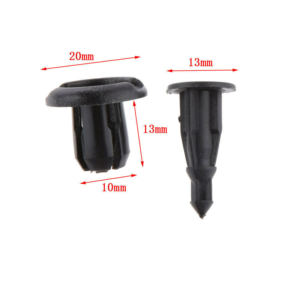 50pcs Car Trim Panel Bumper  Clip Rivet Retainer 91503SZ3003 For