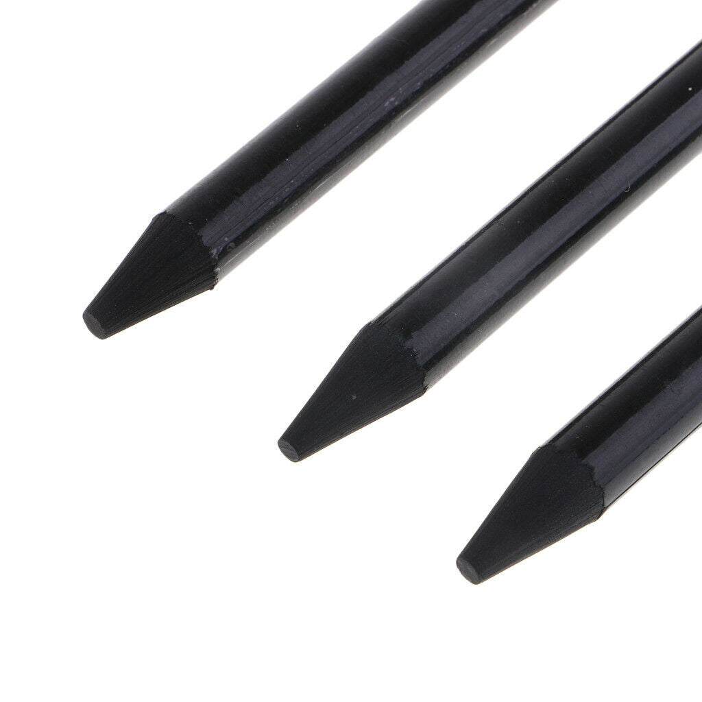 3pcs Sketch Pens Pure Carbon Professional Charcoal Pencils For Drawing Craft