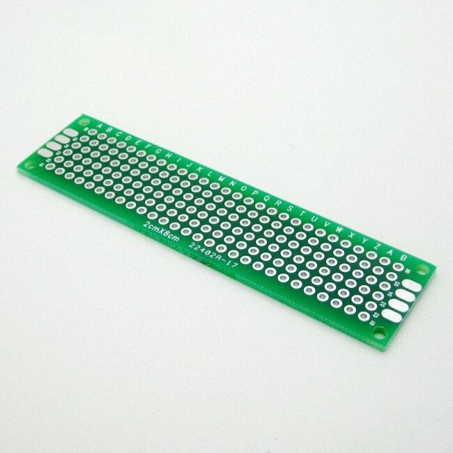 Double Side Prototype PCB Tinned breadBoard 5x7 4x6 3x7 2x8CM Each FR4 QTY:8