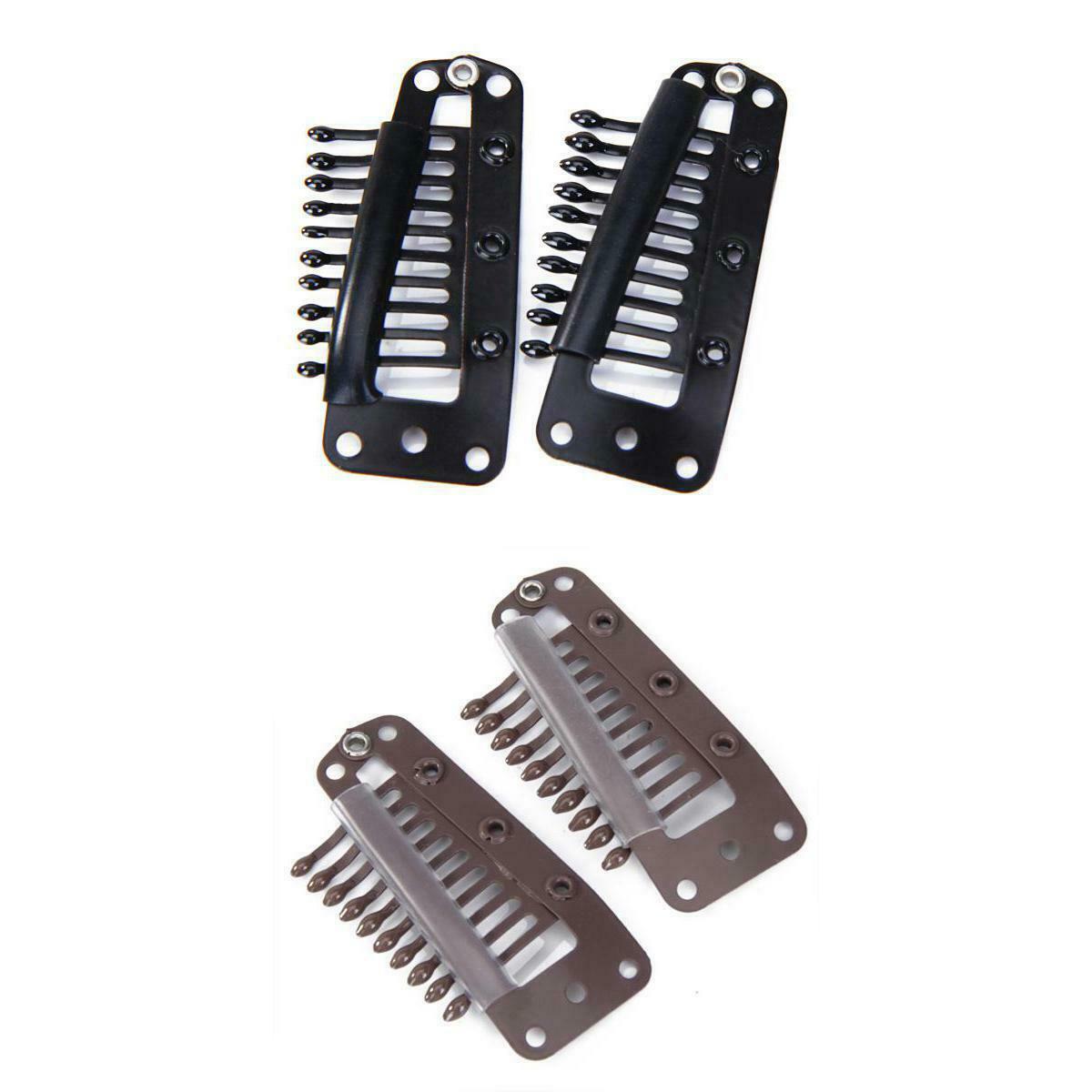 40Pcs Wig Snap Clips Cip-in Toupee Hair Wig