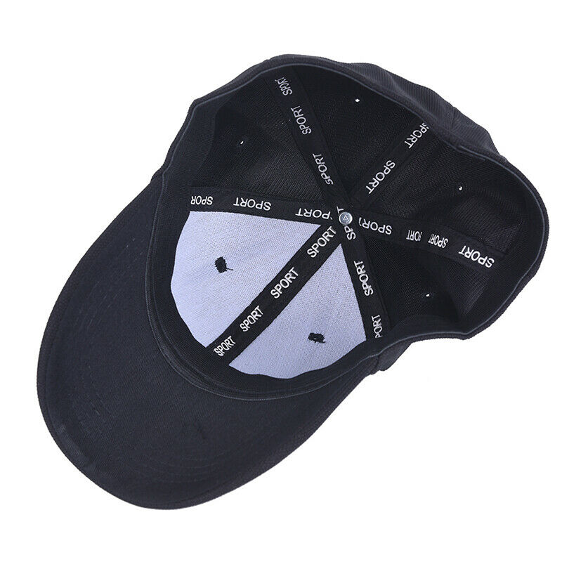 Black Baseball Cap Men Women Snapback Hats Caps Men Fitted Closed Full CapOZBDD