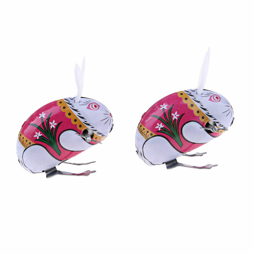 Wind-up Animals Toys Cute Clockwork Rabbit Toys Mini Jumping Animals Toys