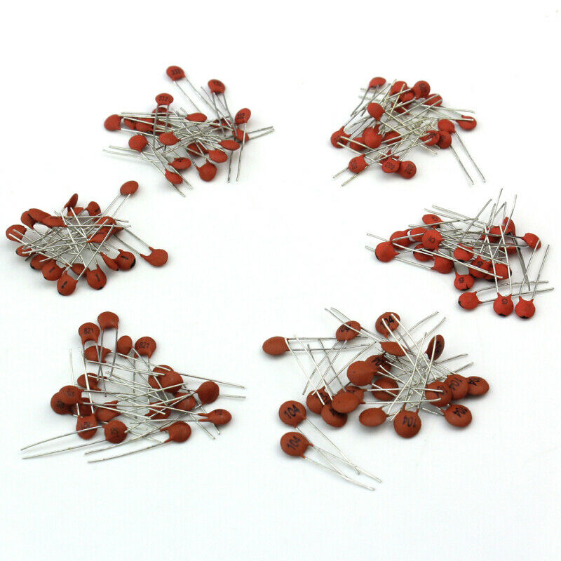 1000pcs 50 Values 50V Ceramic Capacitor Assorted kit Assortment Set