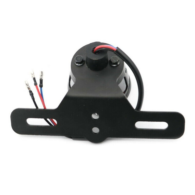 Motorcycle Bike 20 Bulb Rear Brake Stop Light License Tail Lamp w/ Plate Bracket