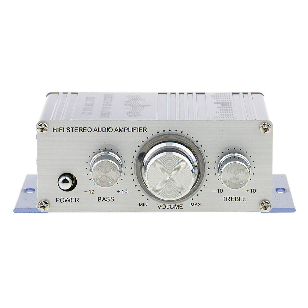 12V Hifi Stereo Audio Amplifier Speaker Phone PC MP3 Input Car Home