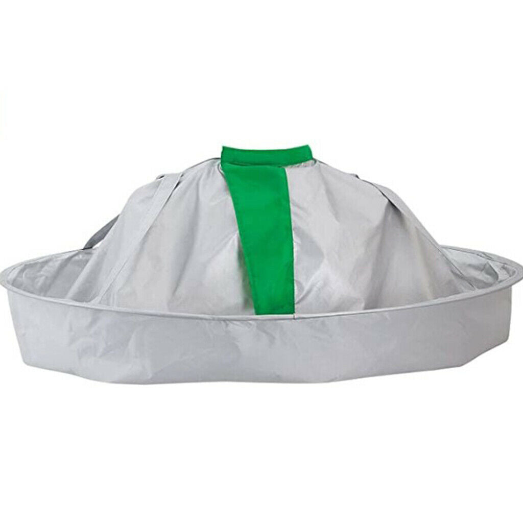 Foldable Hair Cutting Cloak Waterproof Family DIY Cape Gown Salon 60cm