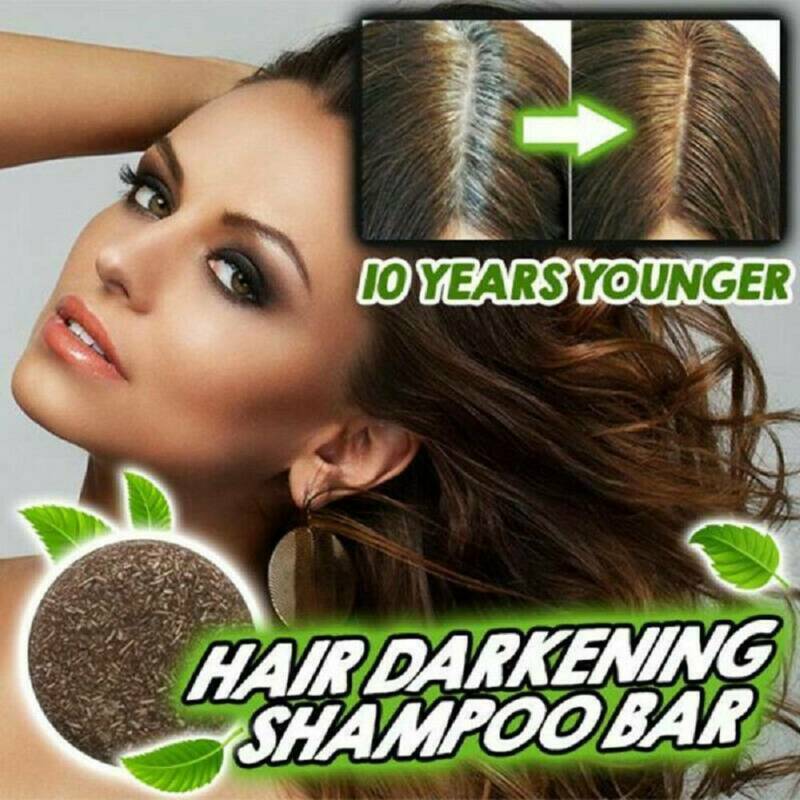 Hair Darkening Shampoo Bar -100% Natural Organic Conditioner and Repair Care Hot