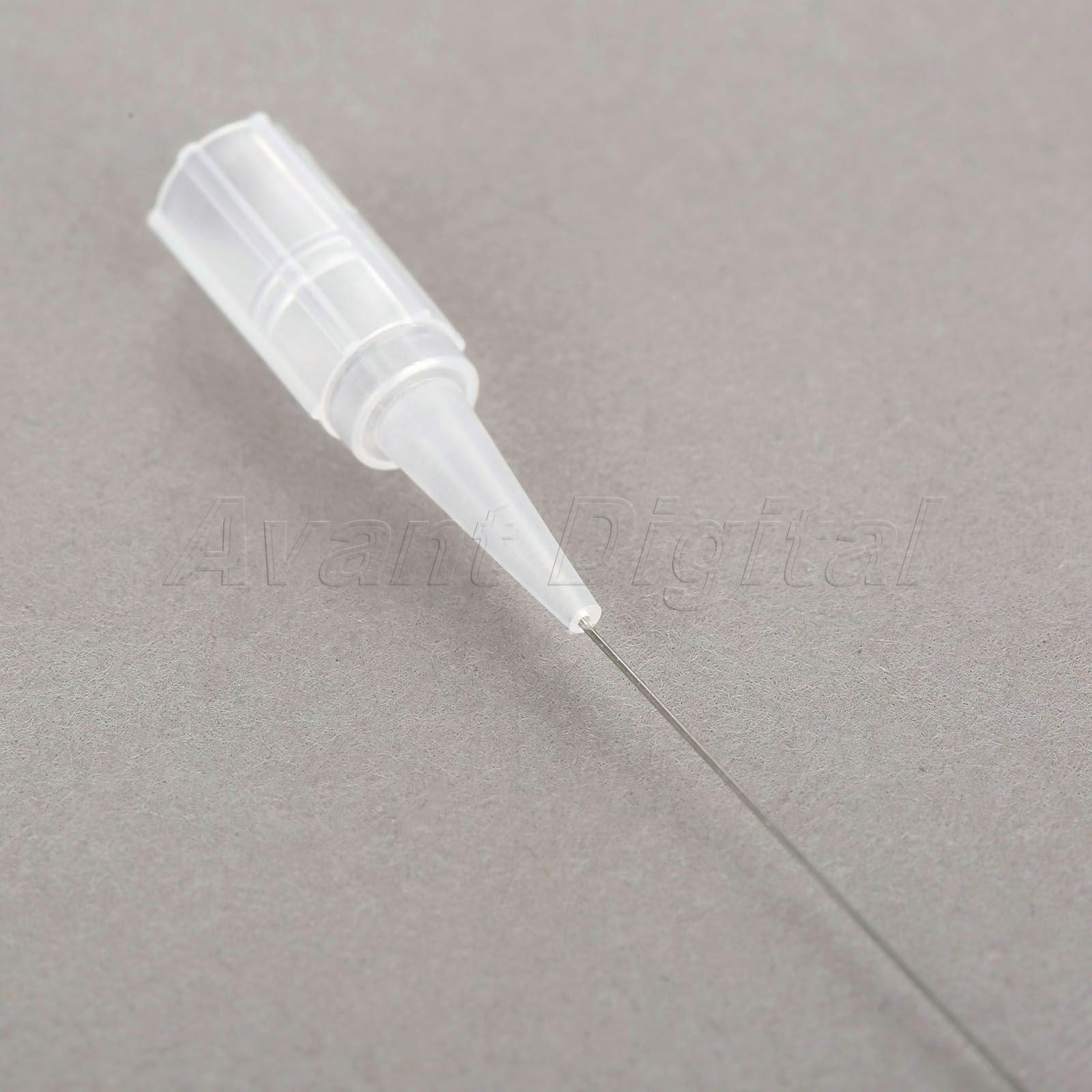 50pcs Sterile Disposable 0.3mm 1R Permanent Makeup Eyebrow Tattoo Needles & Tips